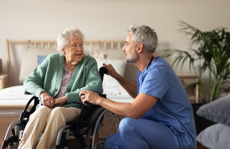 Nursing home stock image